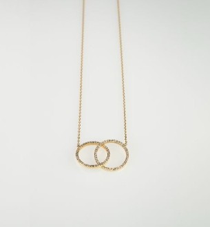 Eternal Dual Circle Pendant